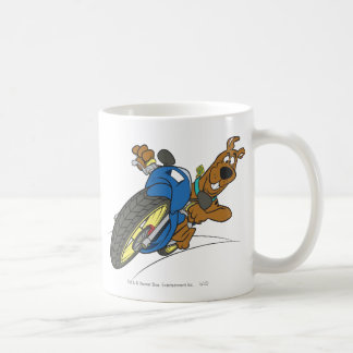 Taza De Café Motocicleta Scooby-Doo