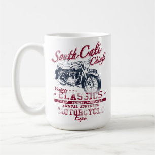 Taza De Café Motocicleta Vintage South Cali Chiefs
