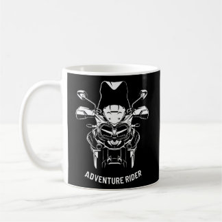 Taza De Café Motociclista Adventure Off Road Biker Tiger Tr