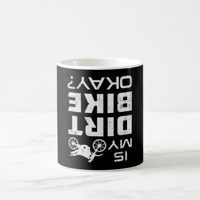 Taza De Café Motocross Biker Dirt Bike Motorcycle Funny Gift (Centro)