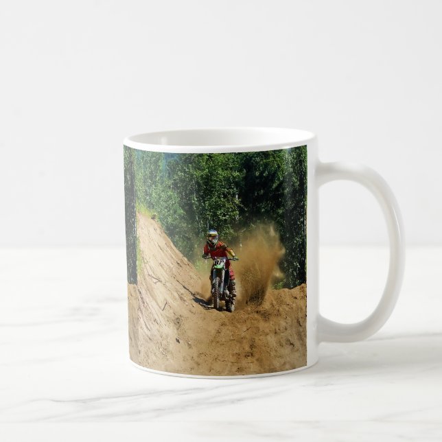 Taza De Café Motocross Dirt Bike Champion Race (Derecha)