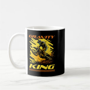 Taza De Café Motocross Gravity King Dirt Bike Rider