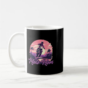 Taza De Café Motocross Woman Moto Mom