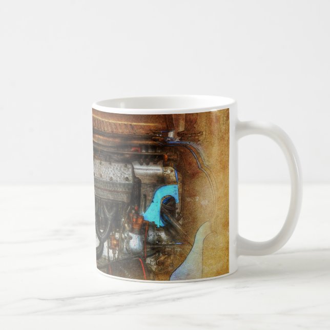 Taza De Café Motor 1926 de Talbot Grand Prix (Derecha)
