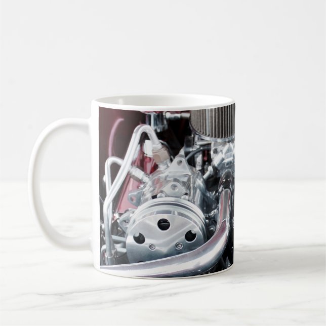 Taza De Café Motor de auto clásico (Izquierda)