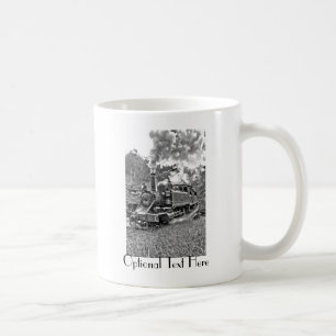 Taza De Café Motor de inflado del tren de vapor de los indicado