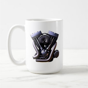 Taza De Café motor de motocicleta V-twin
