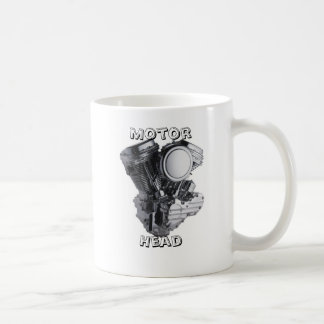Taza De Café motor del panhead b9_3, motor, cabeza