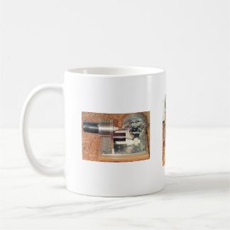 Taza De Café Motor esterlina del aire caliente