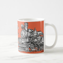Taza De Café Motor Heisler de vapor 1899