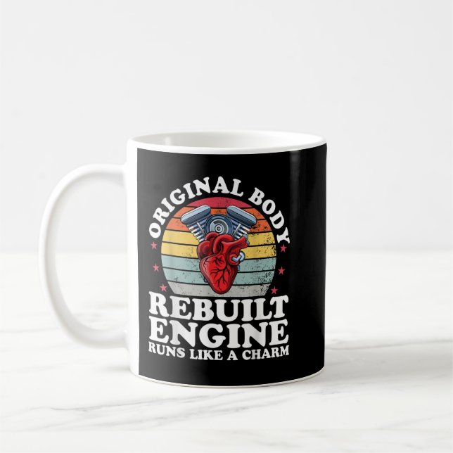 Taza De Café Motor reconstruido Cirugía de corazón abierto Recu (Izquierda)