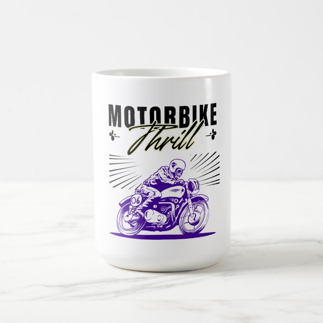 Taza De Café Motorbike Thrill (Centro)