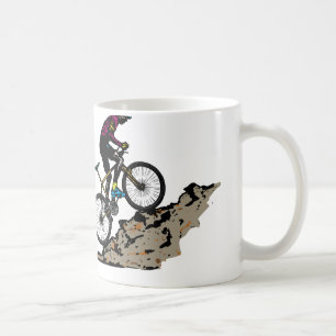 Taza De Café Motorista de la montaña