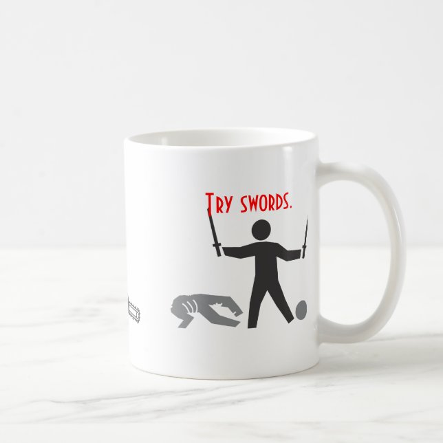 Taza De Café Motosierras funcionadas con del gas (Derecha)