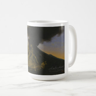 Taza De Café "Mount Merapi op Java" Koffiemok van Raden Saleh®