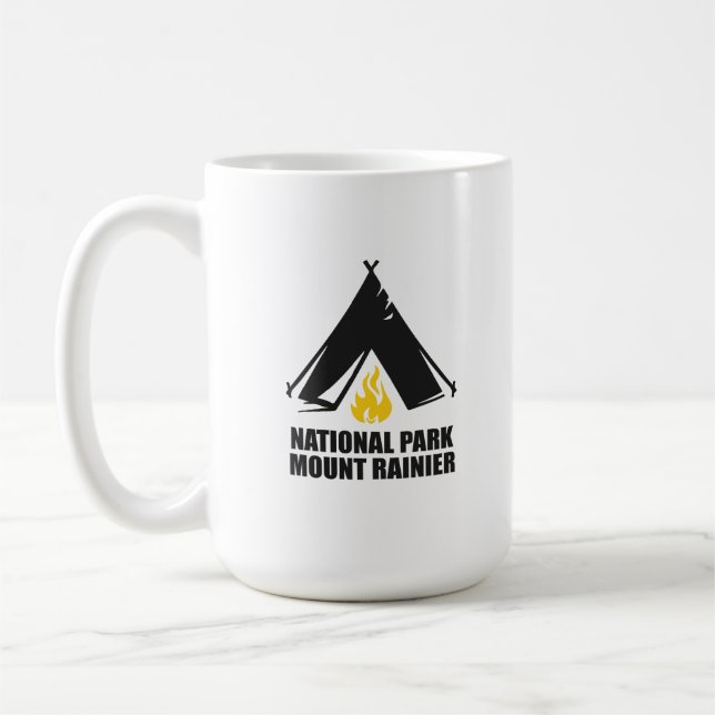 Taza De Café Mount Rainier - Washington (Izquierda)