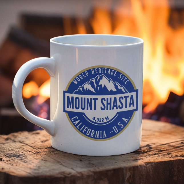 Taza De Café Mount Shasta California Beautiful Landscape (Subido por el creador)