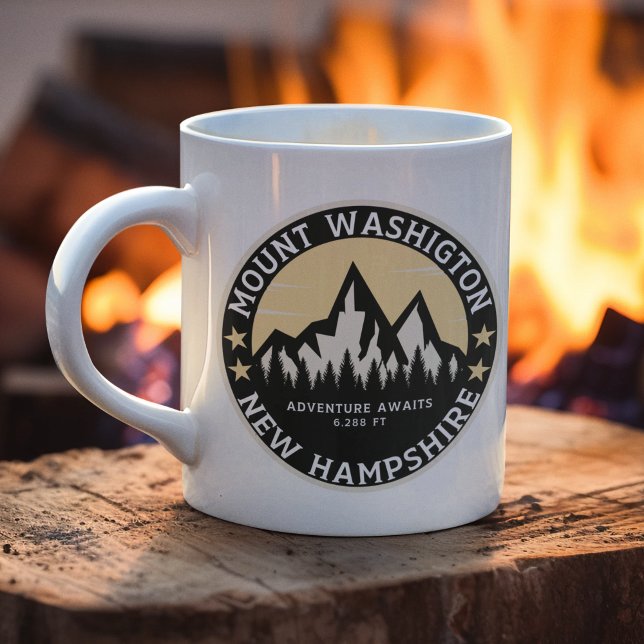 Taza De Café Mount Washington Forest Landscape (Subido por el creador)