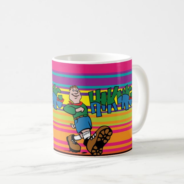 Taza De Café Mountain Explorer: excursionismo y aventura de sen (Anverso derecho)