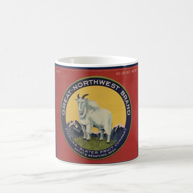 Taza De Café Mountain Goat Mug (Centro)