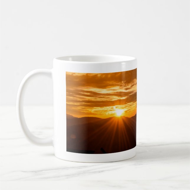 Taza De Café Mountain Sunrise Mug (Izquierda)