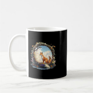 Taza De Café Mountain Woodland Animals Fox Nature