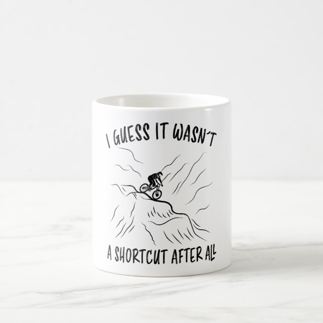 Taza De Café Mountainbike Cycling Bike Fun Biker Gift (Centro)