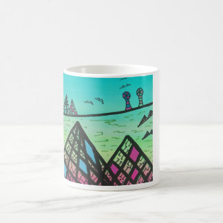 Taza De Café Mountains in Sunnycatworld