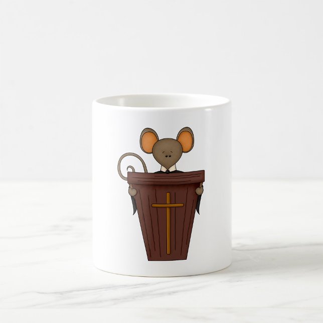 Taza De Café Mouse de la iglesia (Subido por el creador)