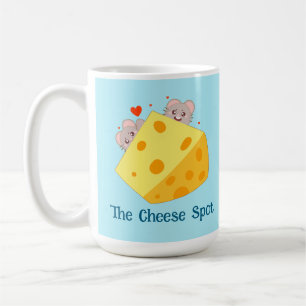 Taza De Café Mouses Y Queso