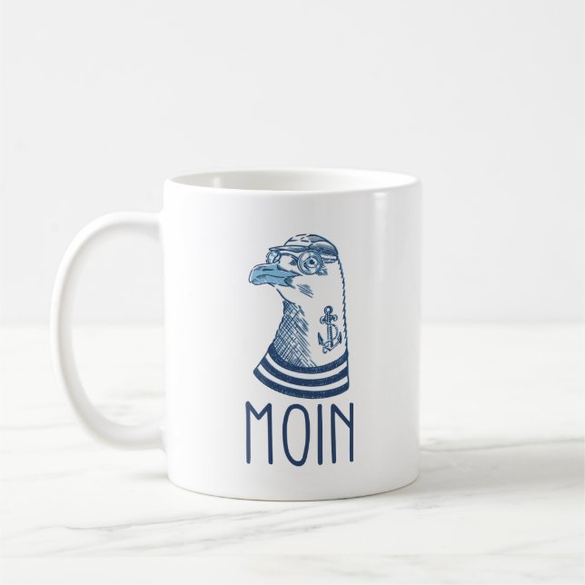 Taza De Café Möve Moin Anker / Norddeutschland (Izquierda)