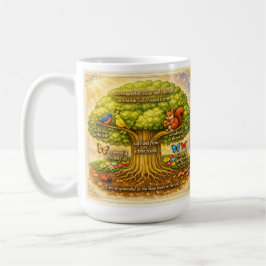 Taza De Café mover a lo largo del día induciendo constantemente