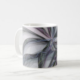 Taza De Café Movimientos de filigrana abstracto moderno fractal