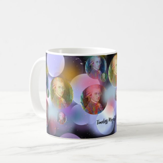 Taza De Café Mozart sin tiempo (Anverso izquierdo)