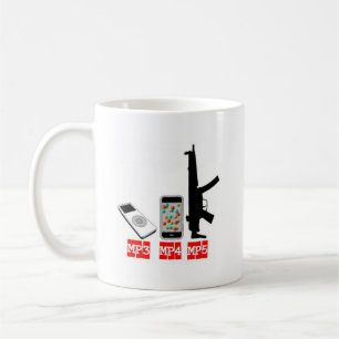 TAZA DE CAFÉ MP3 MP4 MP5