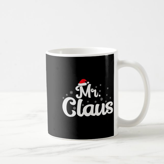Taza De Café Mr Claus Christmas Family Matching Pajama  (Derecha)