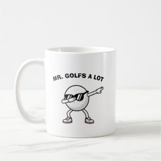 Taza De Café MR. GOLFS A LOT,Funny Golf