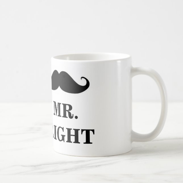 Taza De Café Mr. RIGHT (Derecha)