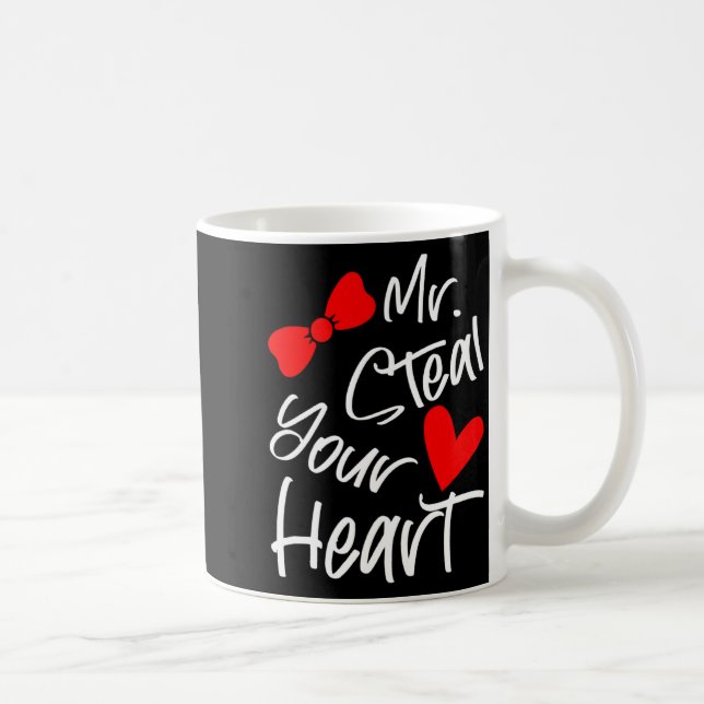 Taza De Café Mr Steal Your Heart For Boys Toddlers Valentines _ (Derecha)