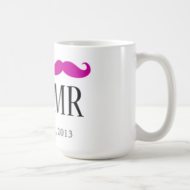 Taza De Café MR y MR. Mugs personalizados (Derecha)