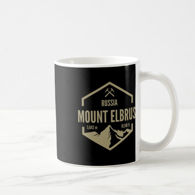 Taza De Café Mt. Elbrus Mountain Travel  (Derecha)