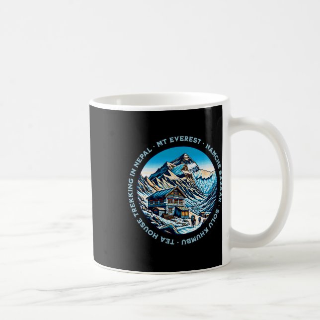 Taza De Café Mt Everest Namche Bazaar Tea House Trekking Nepal  (Derecha)