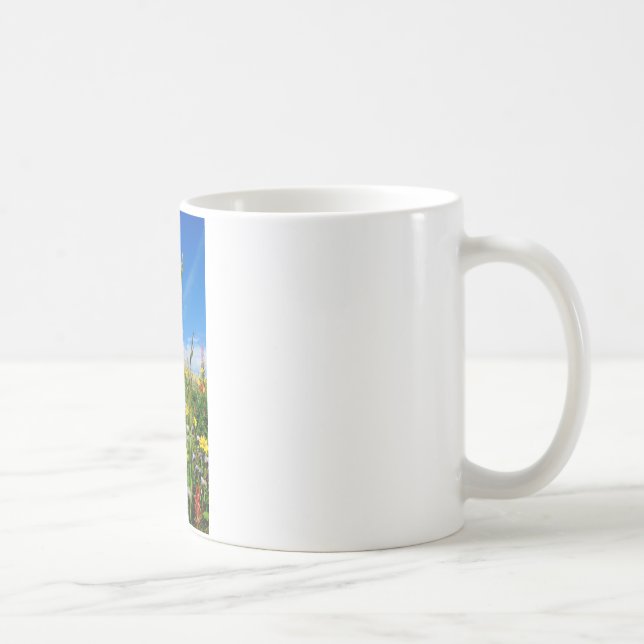 Taza De Café Mt. Flores silvestres (Derecha)