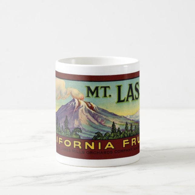Taza De Café Mt Lassen Mug (Centro)