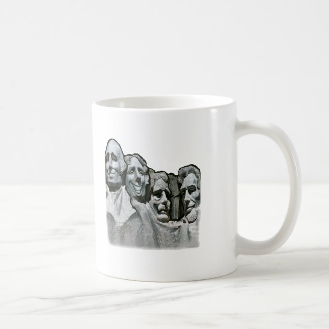 Taza De Café Mt Rushmore (Derecha)