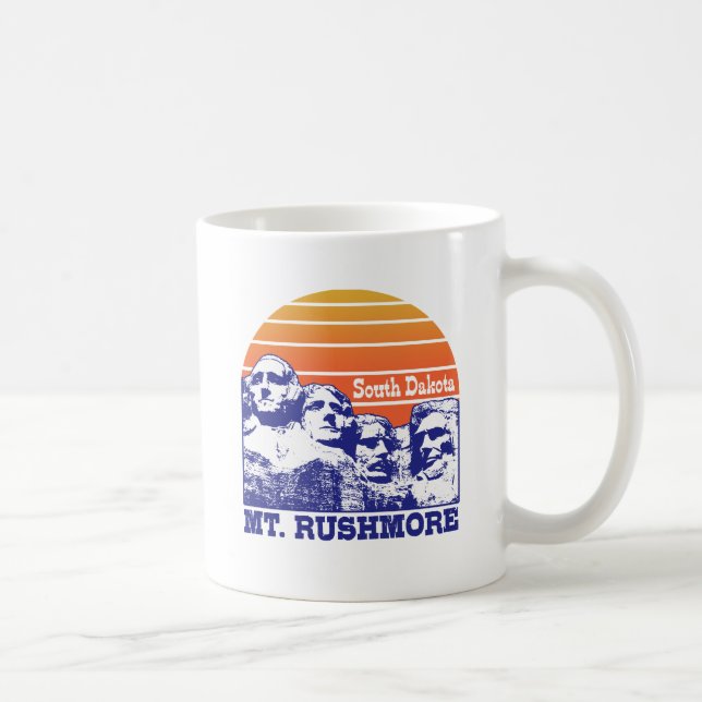 Taza De Café Mt. Rushmore (Derecha)