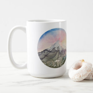 Taza De Café Mt. Salida del sol de la capilla