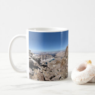 Taza De Café Mt Whitney Trail Escudo Panorama - Sierra
