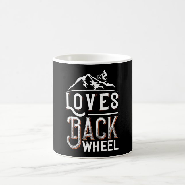 Taza De Café MTB - Ama la rueda trasera (Centro)