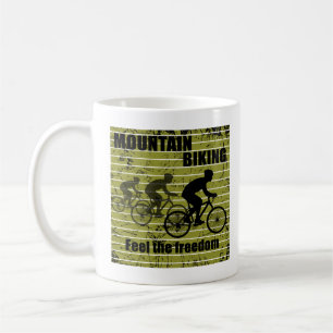Taza De Café MTB en bicicleta de montaña